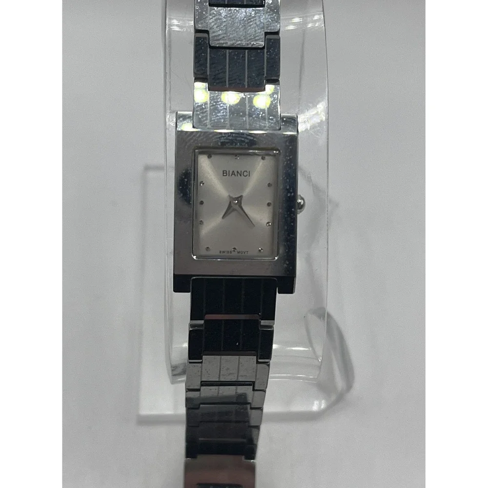 Roberto Bianci Women's Tungsten Watch Swiss Quartz Sapphire‎ Crystal- Working